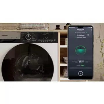 Lave linge hublot GRUNDIG GW7P79419W