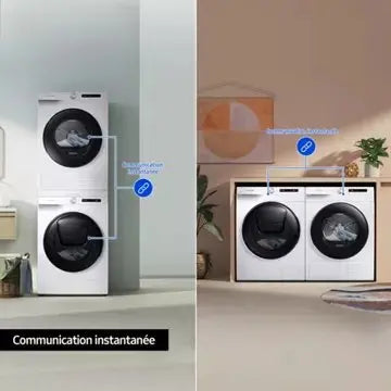 Lave linge hublot SAMSUNG WW12T504DTW