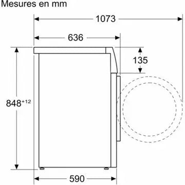 Lave linge hublot SIEMENS WG44G2F1FR iQ500