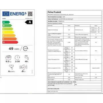 Lave linge hublot ASKO W4096R.W/3