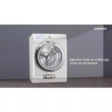 Lave linge séchant hublot SAMSUNG WD80T554DBX