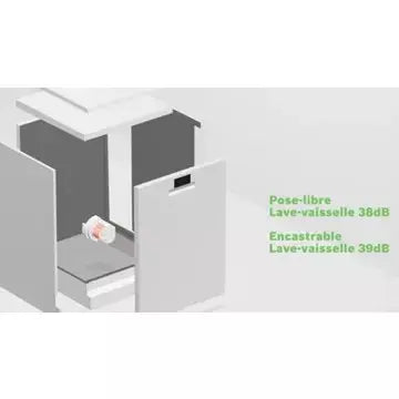 Lave vaisselle 60 cm	BOSCH	SMS4HKW04E Serenity Serie 4 Silence Plus