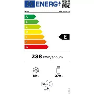 Réfrigérateur combiné MIELE KFN 4394 ED el