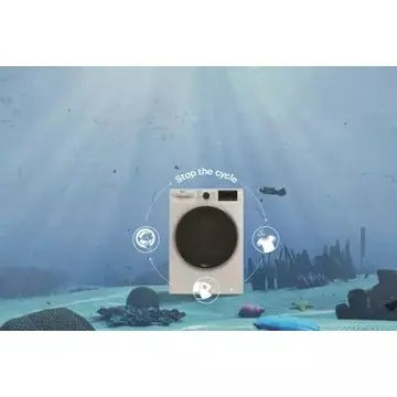 Lave linge hublot 	BEKO B5WFT510419W