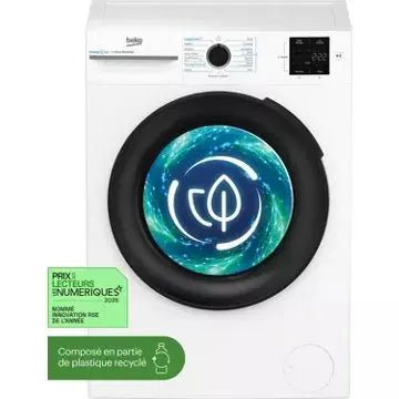 Lave linge hublot 	BEKO BM3WFU47411B Energy Spin