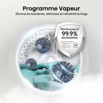 Lave linge hublot 							HISENSE				WF3S1045BW3