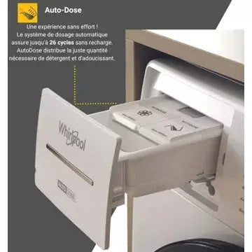 Lave linge hublot 	WHIRLPOOL	W8X89ADSILENCEFR