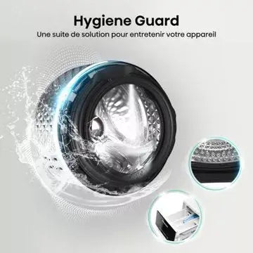 Lave linge séchant hublot HISENSE WD3S1043BW3