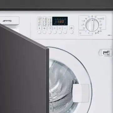 Lave linge séchant hublot  encastrable 	SMEG LSIA147